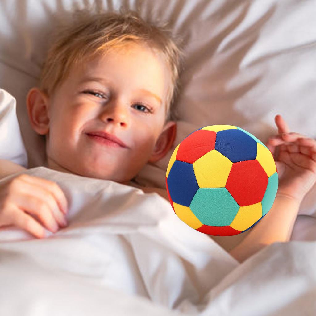 Pallone da Calcio da Allenamento Indoor per la Casa da 8 Pollici Taglia 4 Morbido Sicuro Silenzioso Calcio da Spiaggia Gomma Neoprene