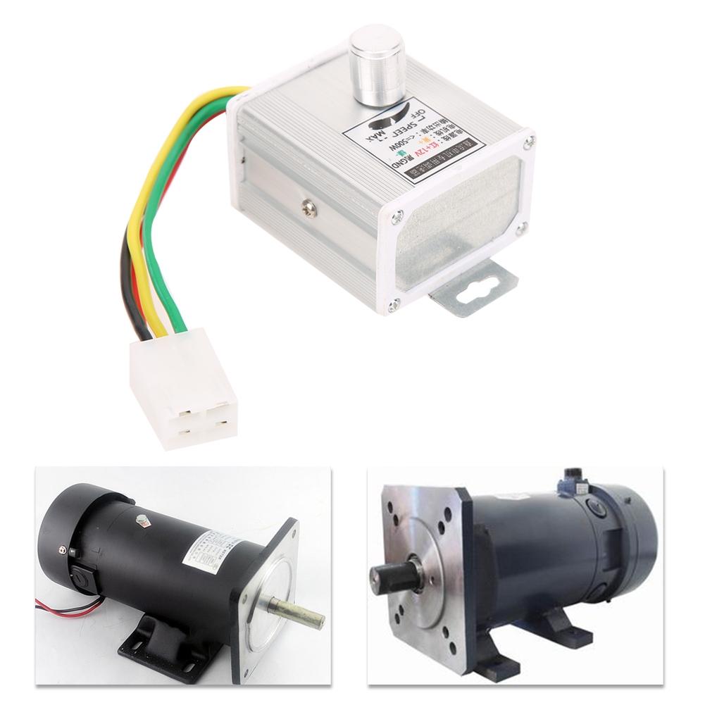 Metall 12V 500W Hochwertiger Gleichstrommotor mit Regler Stabile Leistung
