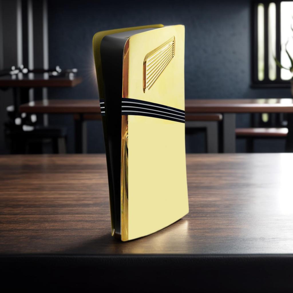 Replacement Faceplate for PS5 Pro Edition with Cooling Vent Lightweight and Available In a Variety of Identical To the Easy Installation (Digital