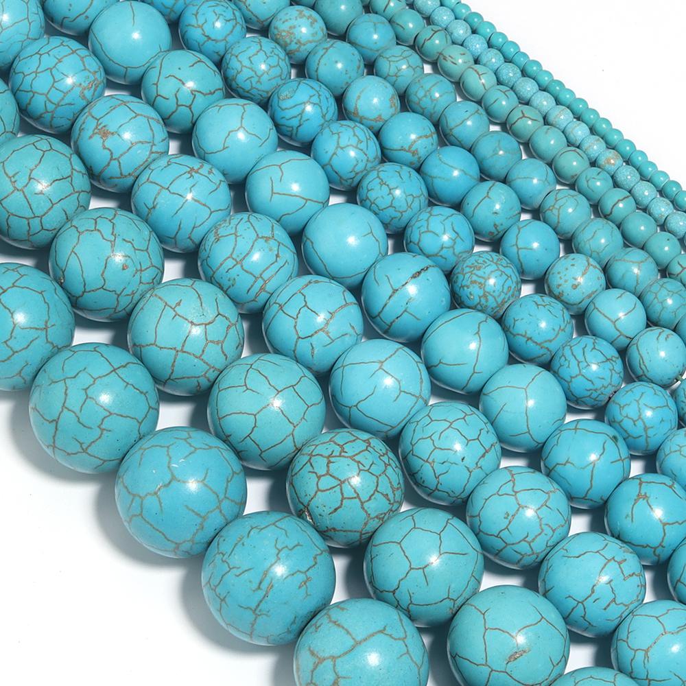 35-60pcs Natural Stone Beads Tiger Eye Amazonite Agates Angelite Quartz Lava Beads Loose Beads For Jewelry Making DIY Bracelet