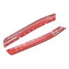 Red Front Lower Grilles Molding Cover Trim For 2017- Mazda CX-5 CX5