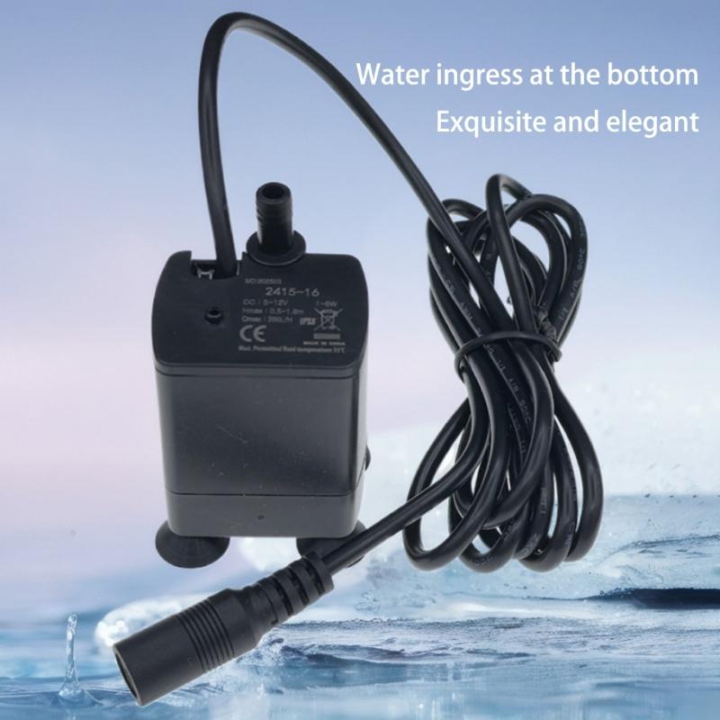 Brushless Fish Tank Small Water Pump Small Submersibles Water Pump Water Circulation Fountain Pump With Flows Control