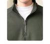 Men's 2024 Spring/Autumn Thickened Pullover Half-Zip Stand Collar Sweatshirt