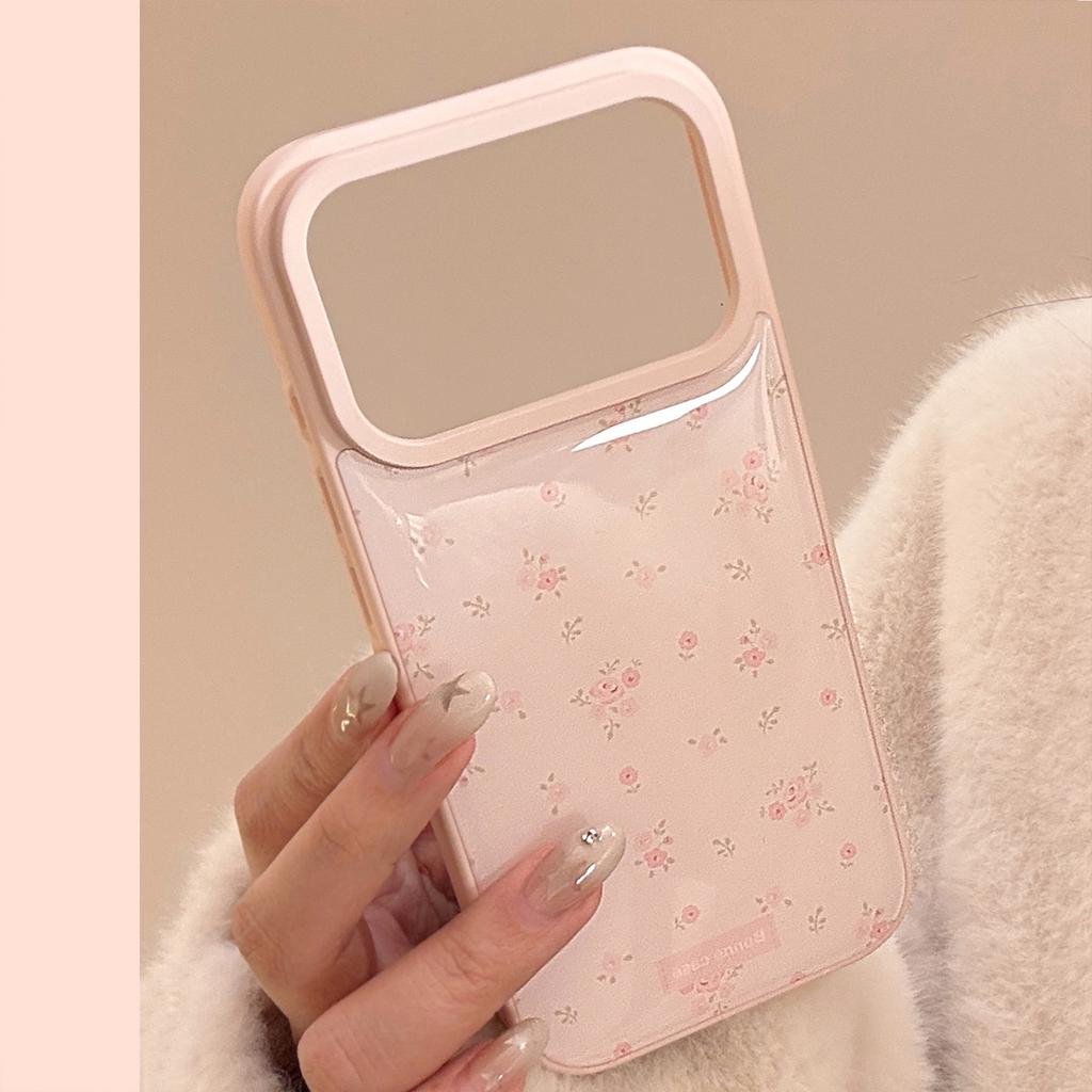 Fairy Wind für Apple 17Promax Handyhülle Tropfenkleber Crush Blume 15 für IPhone 16 für Huawei für Samsung 14 Hart