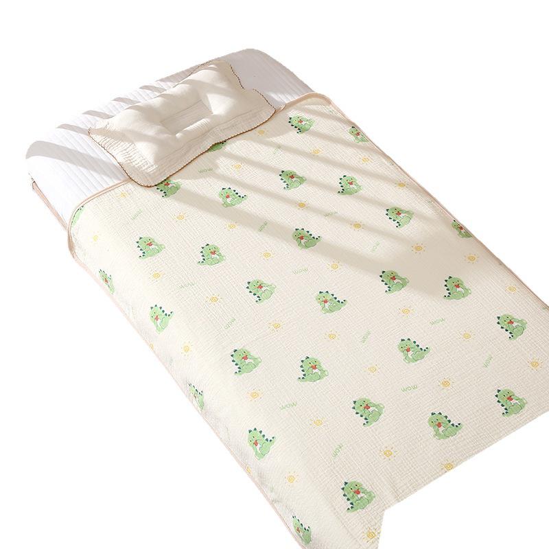 Washable Large Incontinence Pad: Waterproof, Breathable Cotton Bed Sheet for Newborns & Menstrual Use