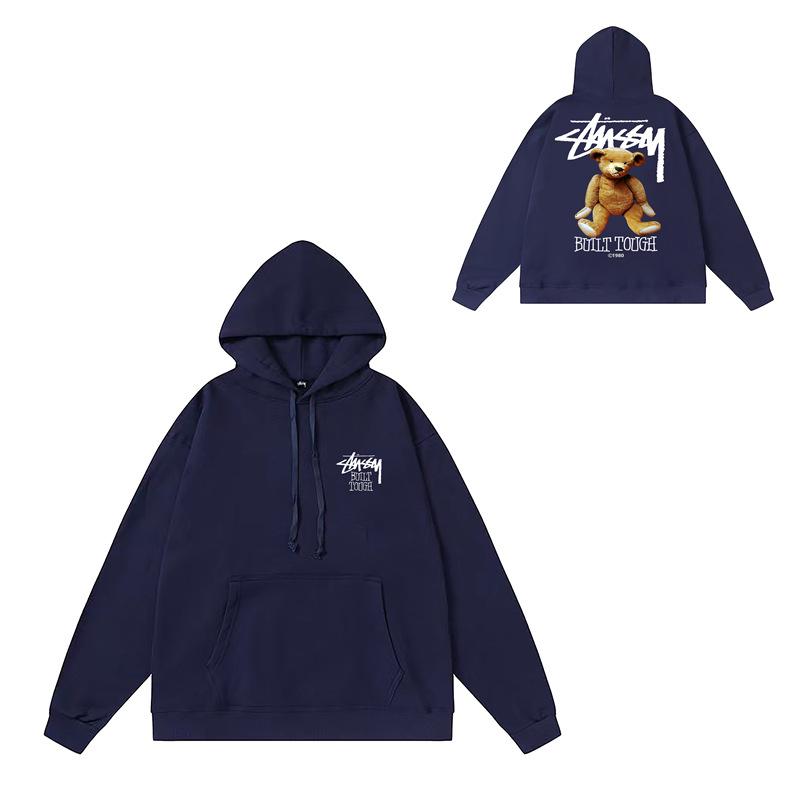 A Stus hooded sweater is a heavy and high version hooded sweater for couples.