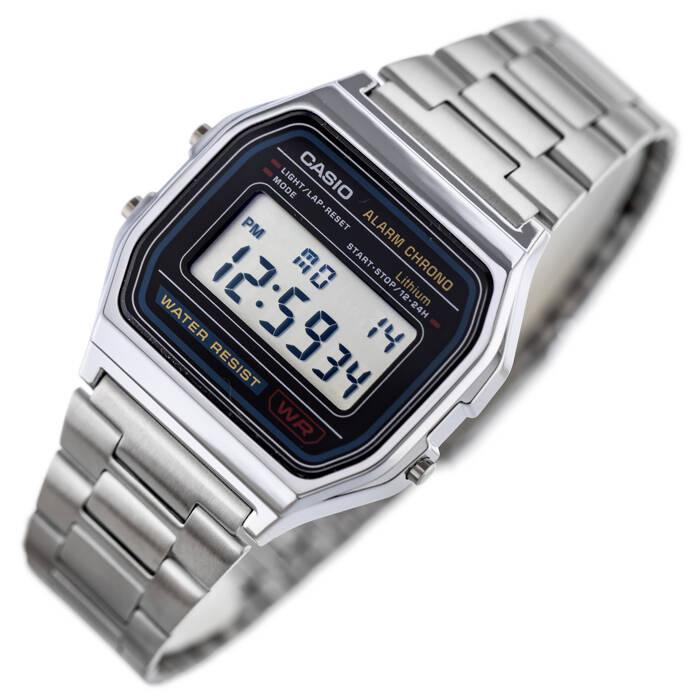 Zegarek Męski Casio A158Wa-1D Vintage Retro + Box