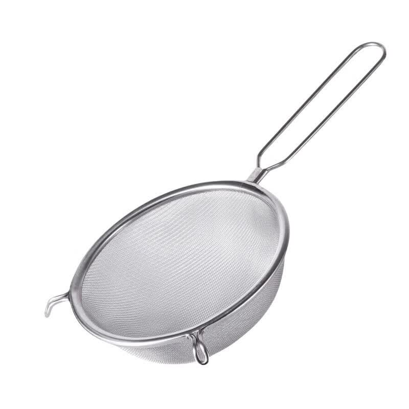 Thickened Stainless Steel Double-Handle Colander Spoon