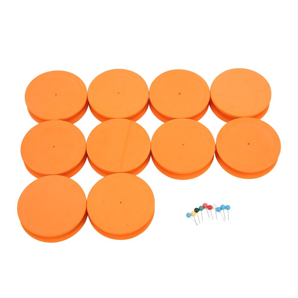 10 buc Bobine de Spumă pentru Pescuit Spume EVA Multifuncționale Placă de Înfășurare pentru Pescuit de Exterior