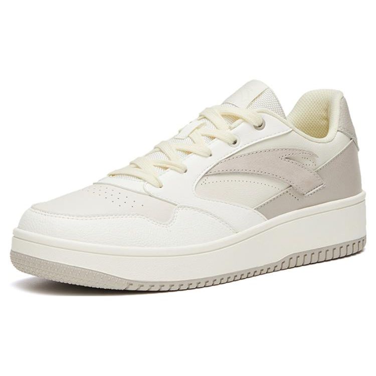 Anta Life Series Zero Feel Non-Slip Shock Absorbing Durable Low-Top Sneakers Men Sneakers Gray White 912318060-2