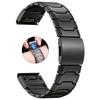Cinturino QuickFit in Titanio + Silicone da 22/26 mm per Garmin Fenix 8 47/51 mm E 7 7X Pro 6 6X Cinturini per Tactix 8 Enduro 3 Braccialetto