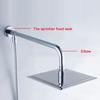 Shower Head Stainless Steel Mount Base Extension Pipe Arm Bathroom Accessories