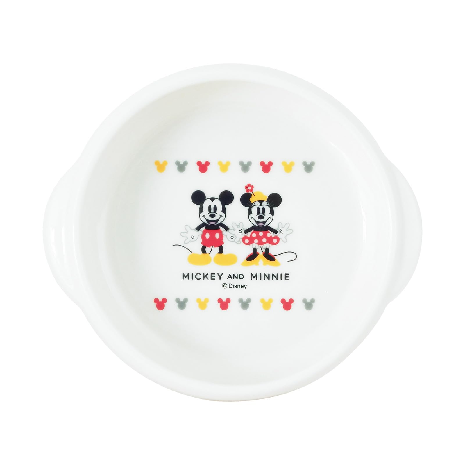 

Дисней Микки Маус Минни Маус Тарелка Тарелка для карри Пиала UD M Микроволновая печь и посудомоечная машина Безопасная посуда Разные товары Легко зачерпывать Посуда белый