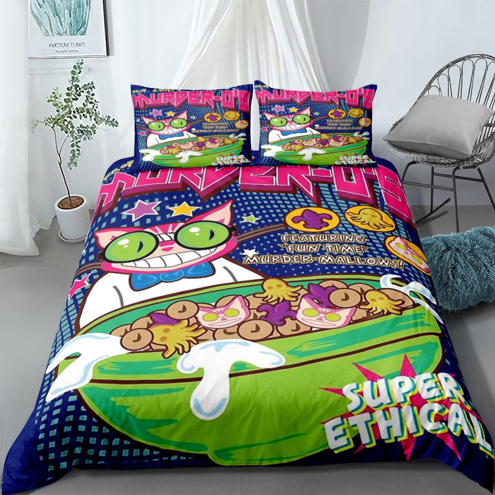 

Professor of Genki murder O Duvet Cover Set without sheet King Queen Double Full Twin Single Size Bed Linen Set 135x200cm