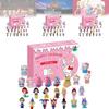 Adorable Pink Cartoon Princess Cat Blind Box Set With 24 Collectible Figures For Kids