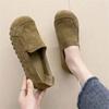 2025 spring new Doudou shoes single shoes soft sole breathable mother shoes flat non-slip casual versatile comfortable cloth shoes
