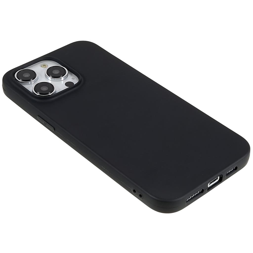 For iPhone 13 Pro 6.1 Inch Back Shell,Anti-Fingerprint Soft TPU Phone Case Matte Protective Cover