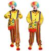 Clown Costume Accessories Set Clown Costume Set Clown Clothes Clown Bag for Halloween Cosplay Party Carnivals