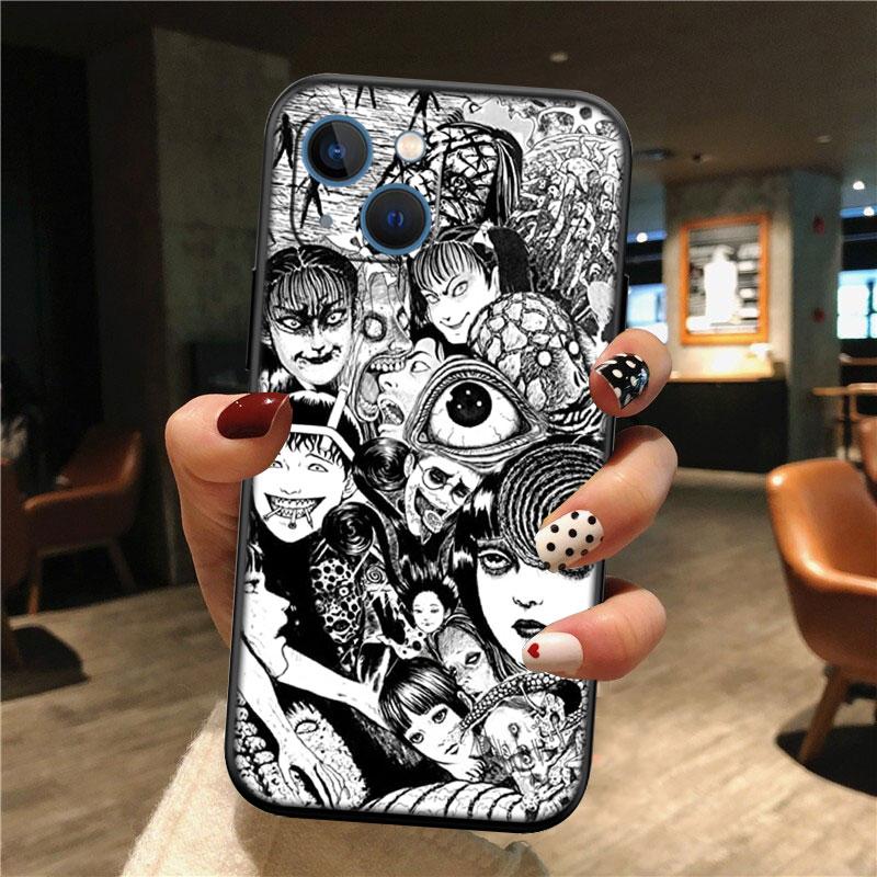 Junji Ito Tomie Phone Case for Samsung Galaxy M06 M15 M16 M35 M55 M56 A36 A42 A50 A50S A51 A52 A32 A33 A05 A05S A06 A16 A20