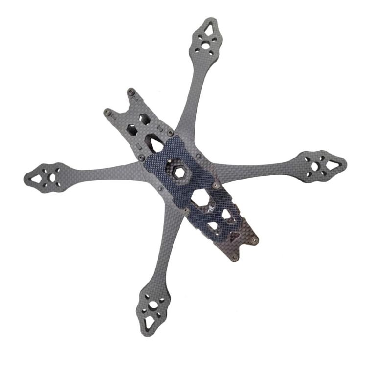 RC-QAV-S-5 X-type Split Carbon Fiber Frame Kit for QAV-S 5inch 225mm Wheelbase