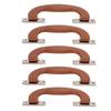 5Pcs Luggage Handles Vintage Style Sturdy Durable Plastic Ergonomic Design Wide Application