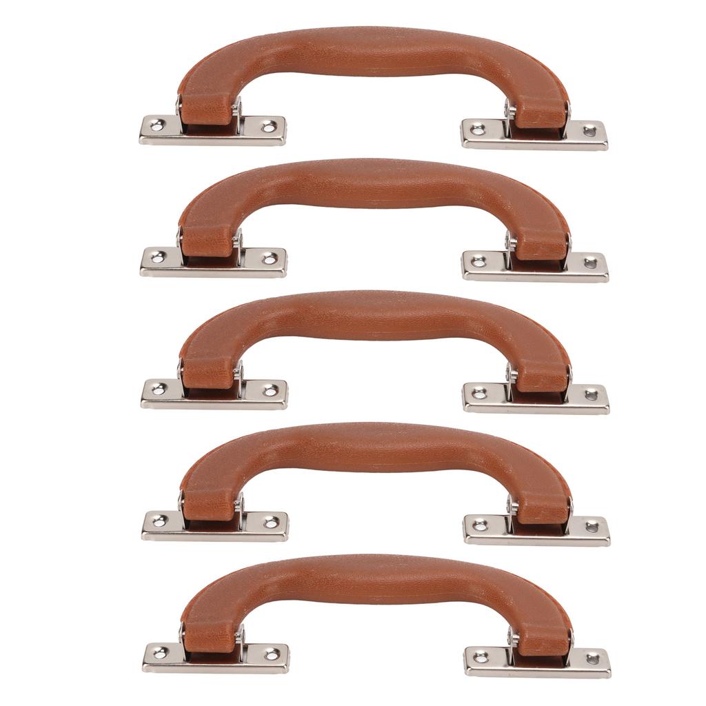 5Pcs Luggage Handles Vintage Style Sturdy Durable Plastic Ergonomic Design Wide Application
