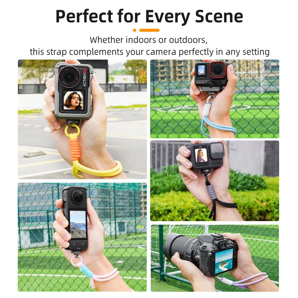 Hand Strap Lanyard for DJI OSMO Pocket 3 with 1/4 Inch Screw Hand Strap Wrist Strap Handheld Gimbal Stabilizer Accessories
