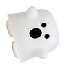 Cute Ghost Night Light Stepless Dimming USB Rechargeable Mini Kids Bedside Lamp Table Decoration for Nursery Bedroom