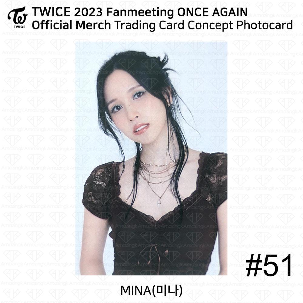 Twice 8. Jahrestag ONCE AGAIN Fanmeeting Pop-up MD Sammelkarte Fotokarte