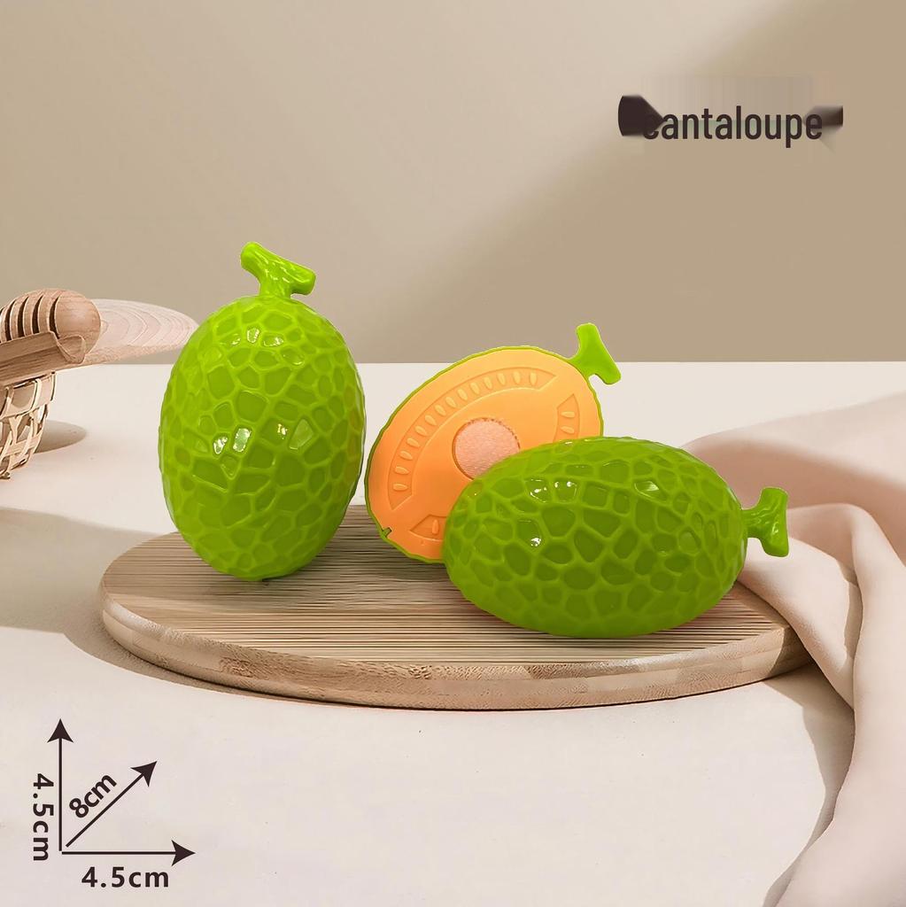 Children's Pretend Play Food Set with Cutting Fruits, Vegetables and Pizza