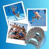Palas de Natación Talla M Palas de Mano para Entrenamiento de Natación de Adultos Equipamiento de Entrenamiento para Piscina Playa Estanque de Polipropileno - BSC