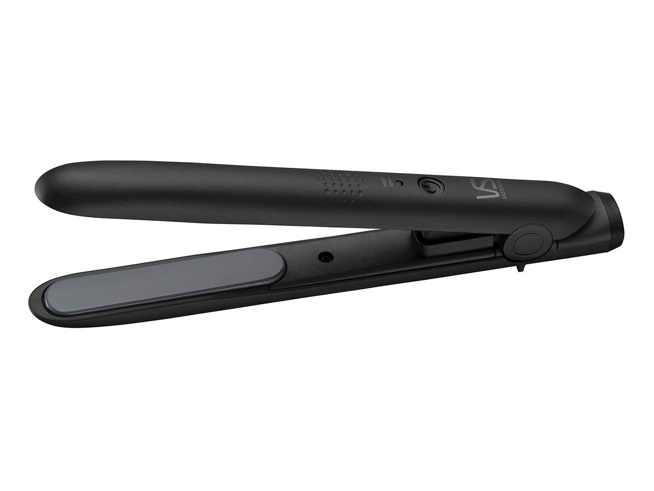 

Vidal Sassoon Mobile Hair Straightener, Basic, USB Powered, International Compatible, Two Temperature Settings, Pouch Included, Black, VSI-1050/KJ