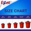 Ezee Live Life Ezee Way Black Garbage Bags for Dustbin|90 Pcs|Medium 19 X 21 Inches|30 Pcs X Pack of 3, 3 Count