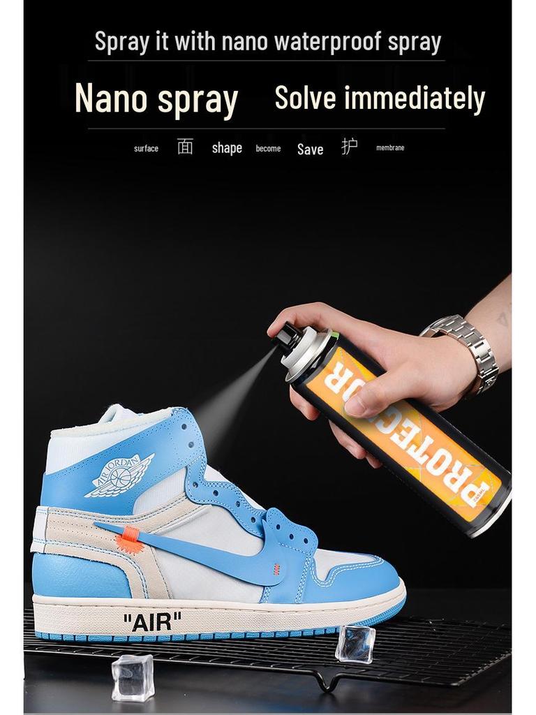 Shoe Protector Spray: Waterproof & Stain-Resistant for Suede, Nubuck & Snow Boots