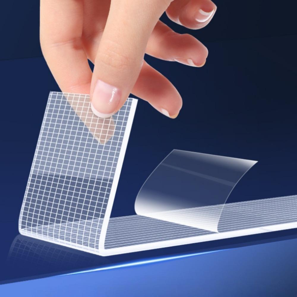 Nano Tape Double Sided Adhesive Tape Waterproof Strong Adhesive No Residue for Kitchen Bathroom Wall Decor Pictures Mirrors