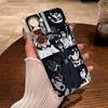 B-Bleach- Anime- Rukia- Kuchiki Clear Phone Case for Samsung Galaxy A71, A70, A52, A51, A40, A30