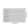 Love Gem Patch Keychains Mold DIY Epoxy Craft Necklace Keychain Jewelry Mold