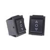 2Pcs 6 Pins On-Off-On Rocker Switch Momentary Rocker Switch