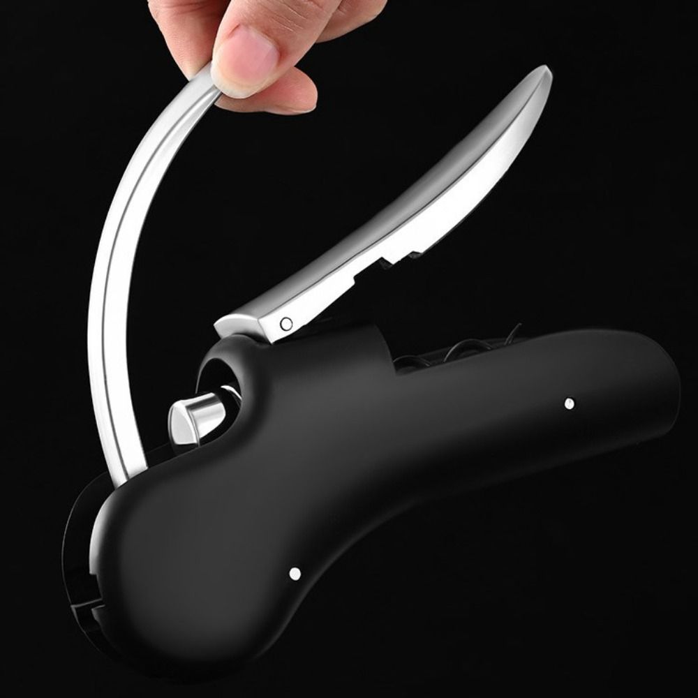 Household Zinc Alloy Corkscrew Cork Drill Manual Labor-saving Bottle Opener Vertical Wine Bottle Lever Party