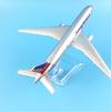 Escala 1/400 16cm Modelo de Avión Americano Boeing 777 Avión de Panel Aviones de Metal Fundido a Presión