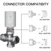 Intelligent Thermostat Radiator Tuya Zigbee Wifi APP Connect Thermostat Valve Controller Support Alexa Google for Home Assistant