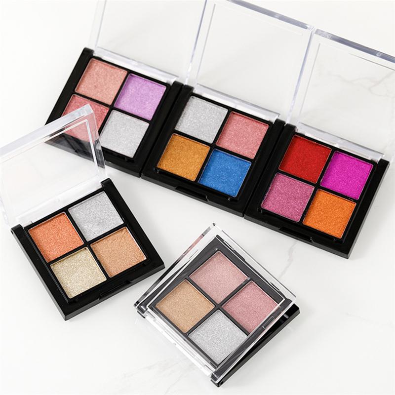 4 Kolory Aurora Solidne Lustrzane Błyszczące Brokat do Paznokci Paznokcie Lakier Żelowy UV Pigment Ozdoby do Paznokci Akcesoria
