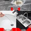 Flexible Drain Clog Remover with Four-Claw Grabber