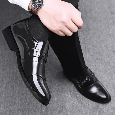 Business Official Social Shoe Male Leather Casual Not 39 Gentleman New Elegant and Classic Italian Suit Party Men's Formal Shoes