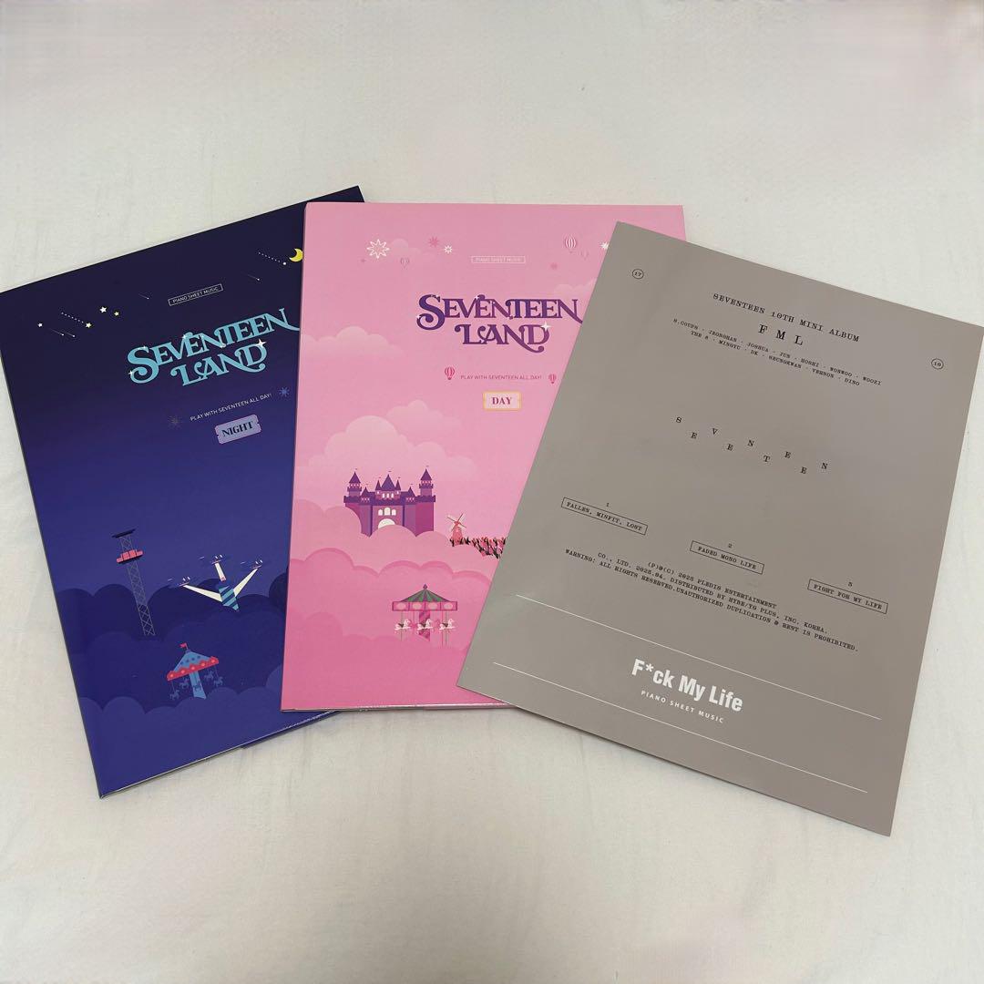 

[USED] Seventeen sheet music seventeen land