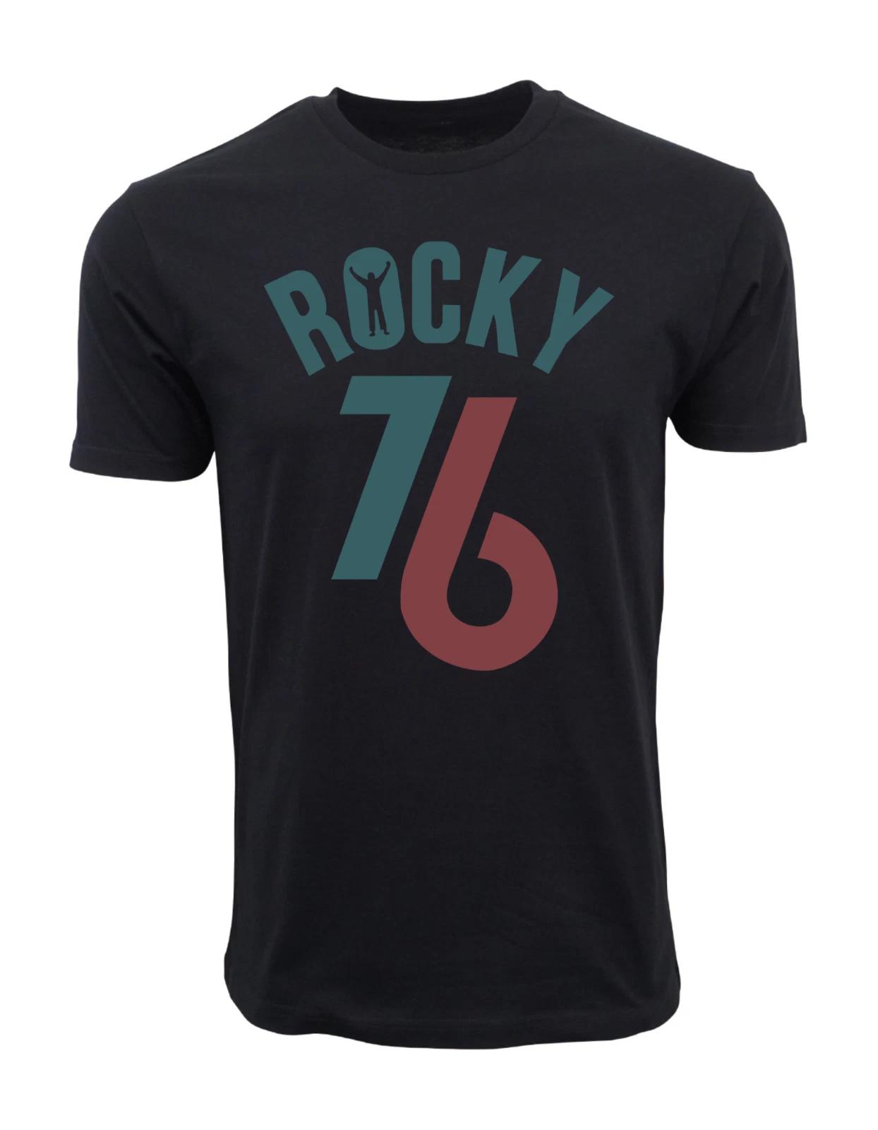 Unisex Adult Casual Music ROCKY 76 GRAPHIC T SHIRT T-Shirt S