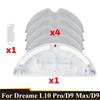 Robot Vacuum Accessories For Dreame D9, D9 Max,D9 Pro, L10 Pro, Trouver Robot LDS Vacuum Finder Water Tank Mop Replacement Part