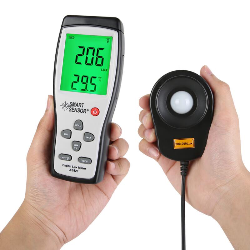 Smart Sensor Handheld Digital Lux Meter AS823 (CN Version)
