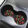2pcs Cherry Car Cup Holder Mat, Car Cup Holder Mat Beverage, Cute Car Accessories, Unisex