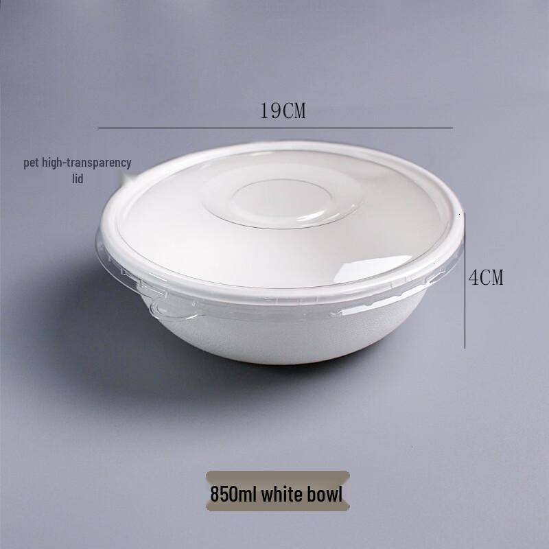

Yinmai Biodegradable Disposable Pulp Bowls with PET Lids